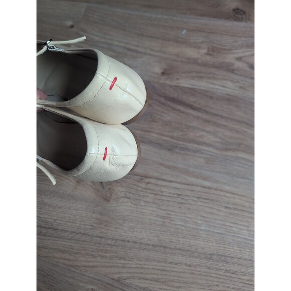 Aeyde Uma White Creamy Nappa Leather Mary Jane Flats Womens 8 EU 39 - Picture 7 of 14